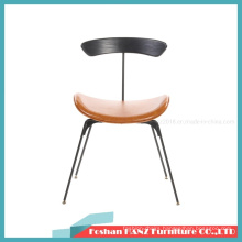 Chinese Modern Living Room Furniture PU Leather Seat Chair
